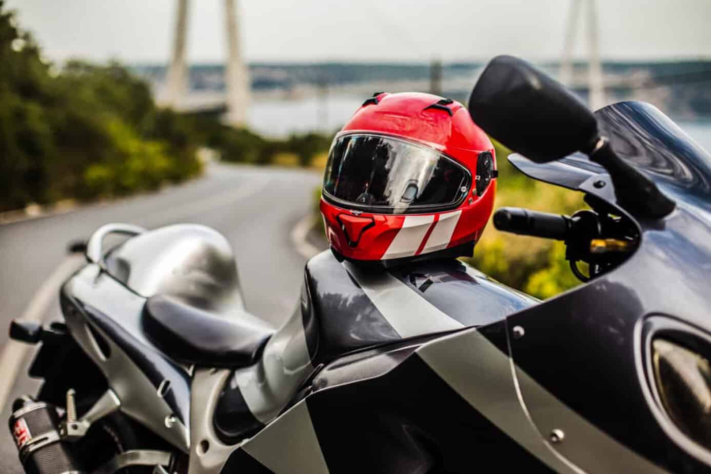 best color for helmet for a black motorcycle