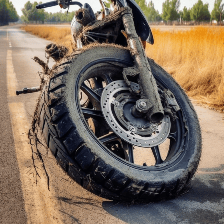 What Happens If You Get a Flat on a Motorcycle