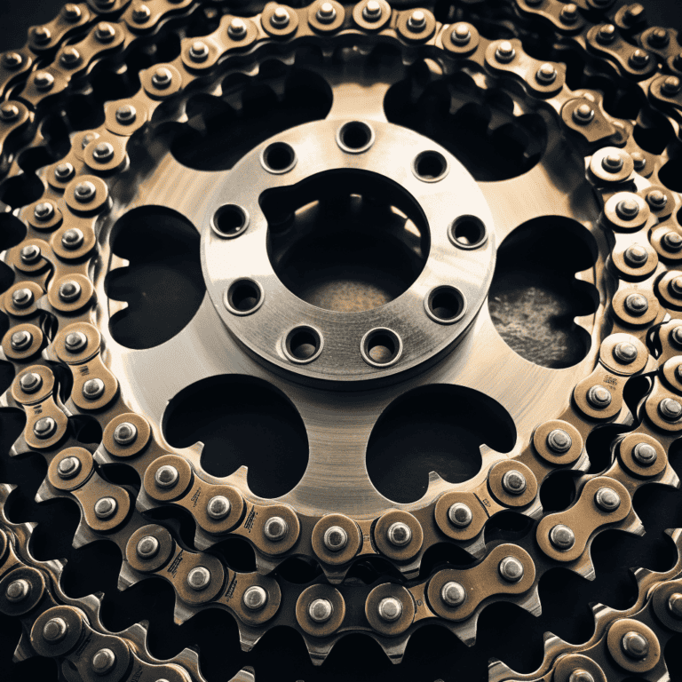 Motorcycle Chain and Sprockets