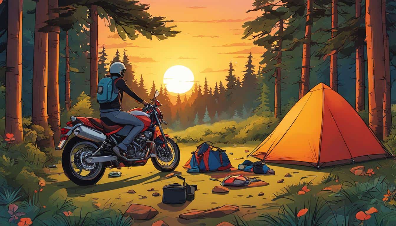 The benefits of Moto camping