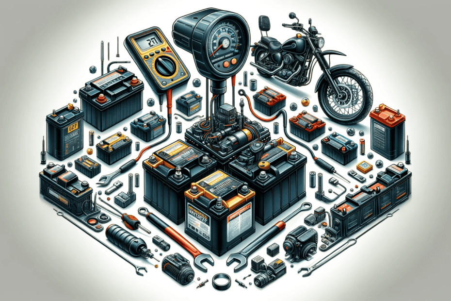 how many volts is a motorcycle battery