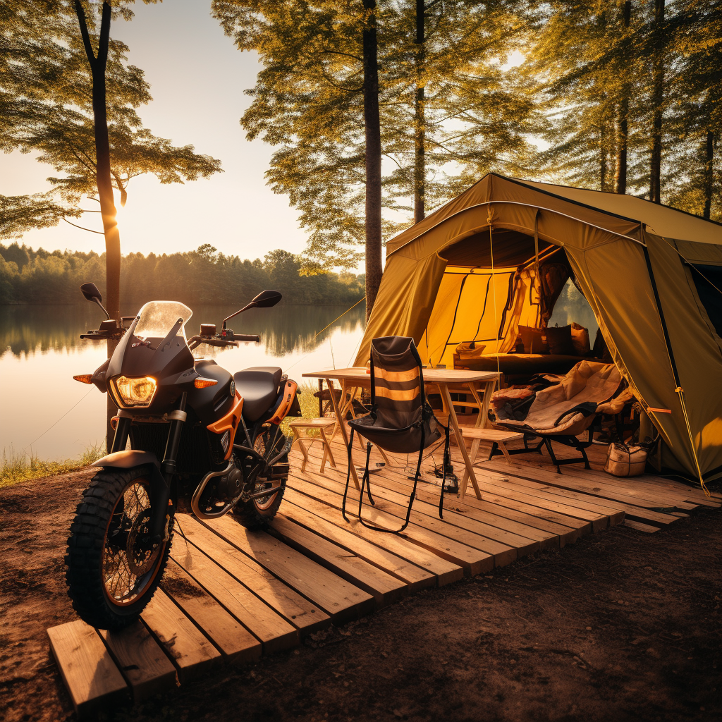 How To Find A Luxury Motorcycle Camping Experience? Get Ready