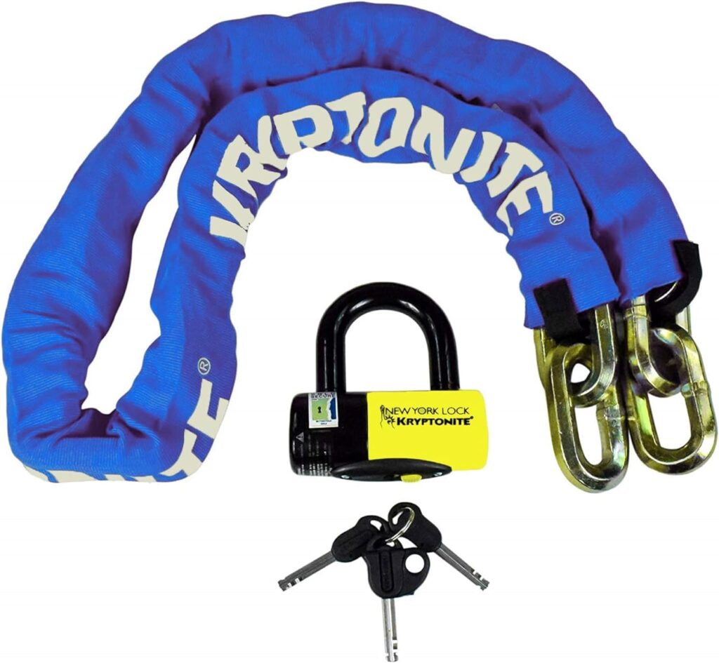 Kryptonite New York Fahgettaboudit Chain 1415 & New York Disc Lock